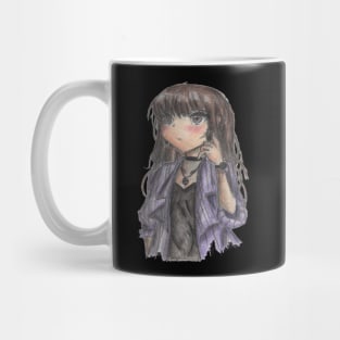 Big eyes anime girl Mug